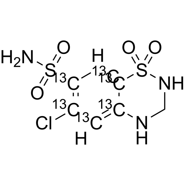 Hydrochlorothiazide-13C6 (HCTZ-13C6) 1261396-79-5